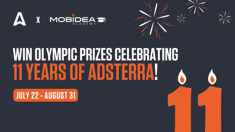 Go get it! Secure Grand Prizes with Adsterra Olympic Challenge